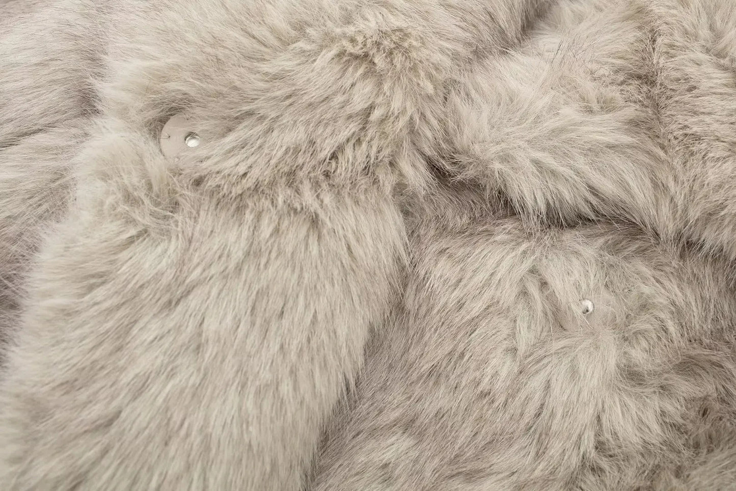 Chic Faux Fur Cropped Jacket