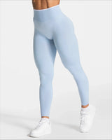 High-Waist Seamless Yoga Leggings