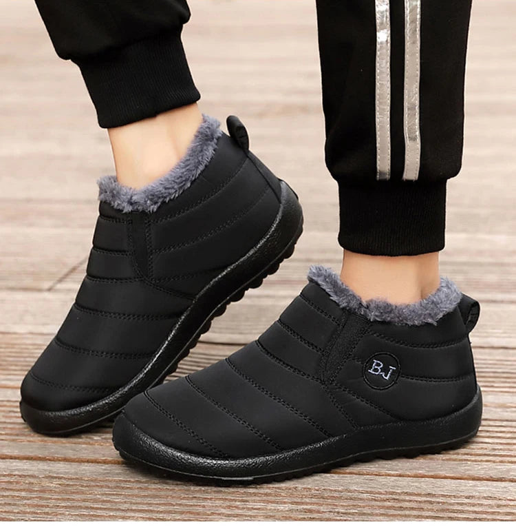 Lightweight Winter Fleece-Lined Sneakers
