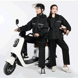Waterproof Rain Suit for Men & Women | Reflective Riding Gear