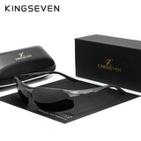 KINGSEVEN UV400 Polarized Men Sunglasses Cycling Driving Mirror Lens Male Glasses Anti-glare Women Fishing High Quality Eyewear