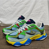 New 9060 retro durable sports shoes, height increasing, casual, breathable running shoes, men's and women's board shoes