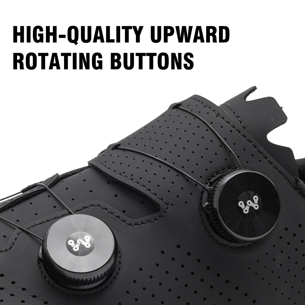 WILDTO Carbon Fiber Sole Cycling Shoes Hardness10 Wear Resistant Road Riding Sneakers Mens Thermoplastic Adjustable Bicyle Shoes