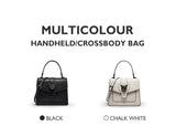 Bafelli Genuine Leather Structured Shoulder Bag