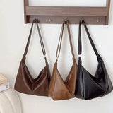 Vintage PU Leather Large Capacity Tote