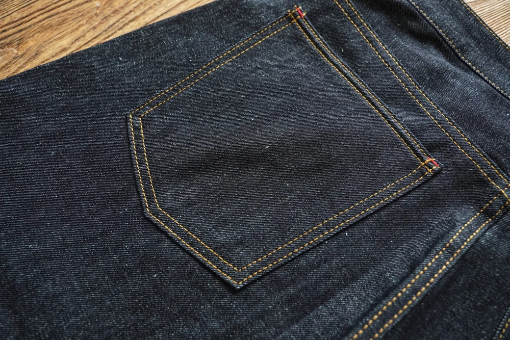 SauceZhan 344XX High-Rise Relaxed Selvedge Denim Jeans