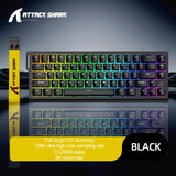 ATTACK SHARK X68HE X68Pro He Magnetic Mechanical Keyboard for Pro Gaming 0.01mm Rapid Trigg 8000Hz SOCD/Rs 0.125ms 128K Rate