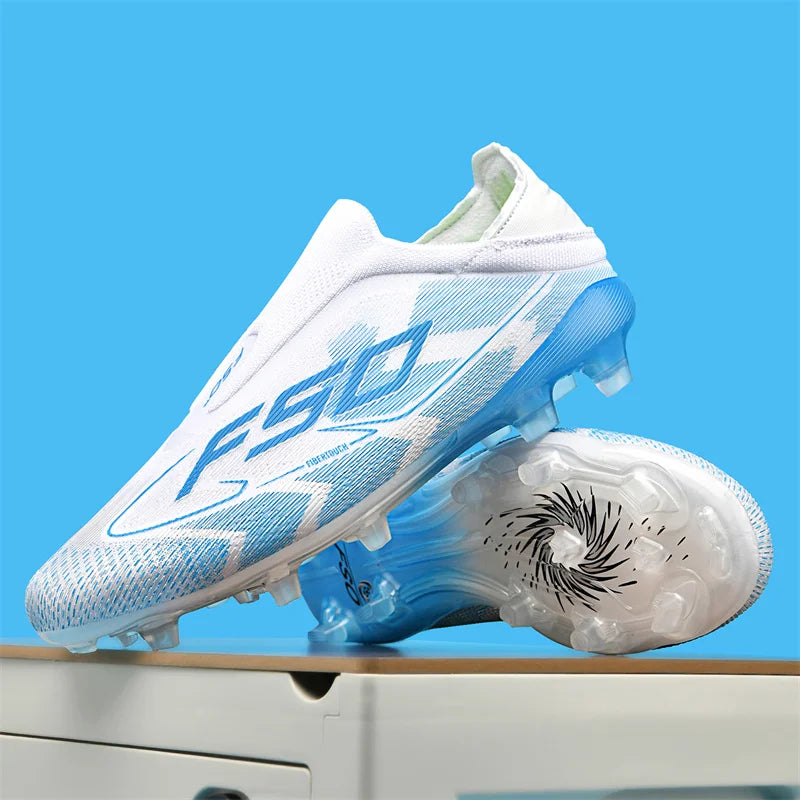 Men's Soccer Cleats with Lace-Up Fit