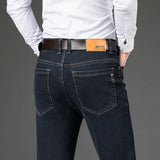 Men's Straight-Leg Stretch Jeans | Plus Sizes