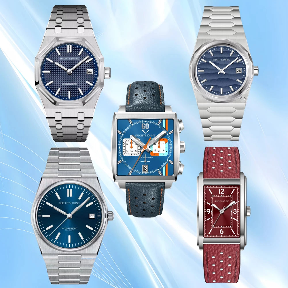 2025 New dropping shipping specht&Sohne Polo And PRX and square 222 Homage link for Europe customers