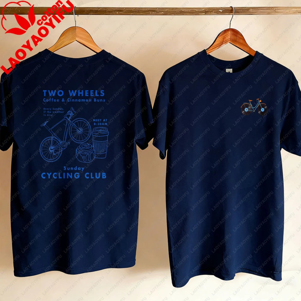 Sunday Cycling Club Cotton Graphic T-Shirt