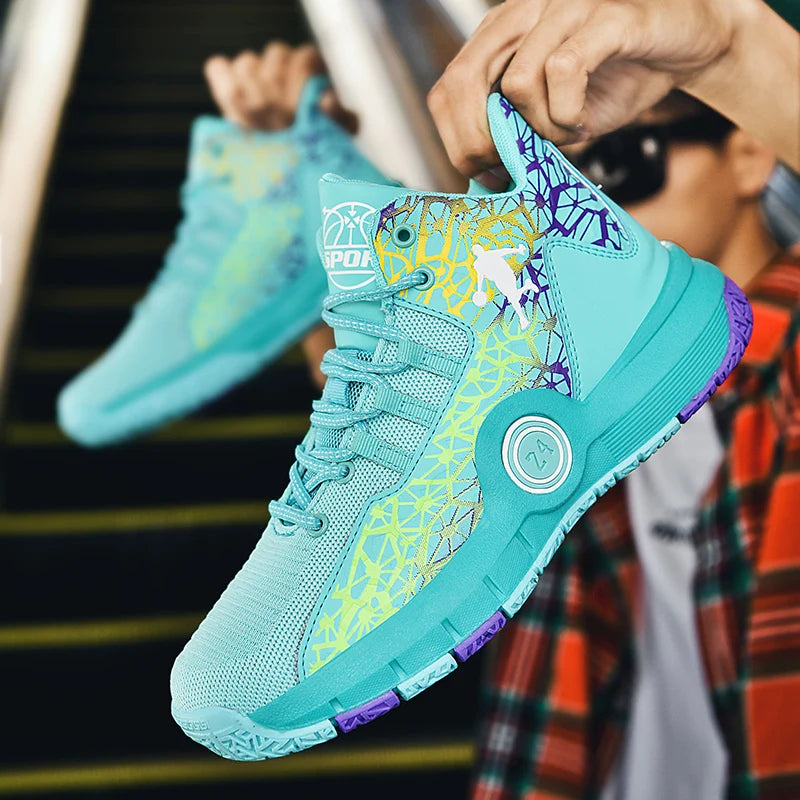 Pro Performance High-Top Basketball Sneakers