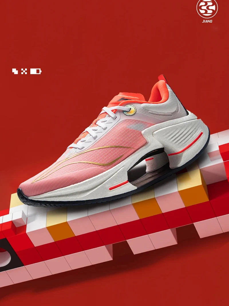 Li-Ning Men's SHADOW 3 ESSENTIAL Running Shoes JIANG Light Cushion BOOM LiNing Wearable Sneakers ARRV003