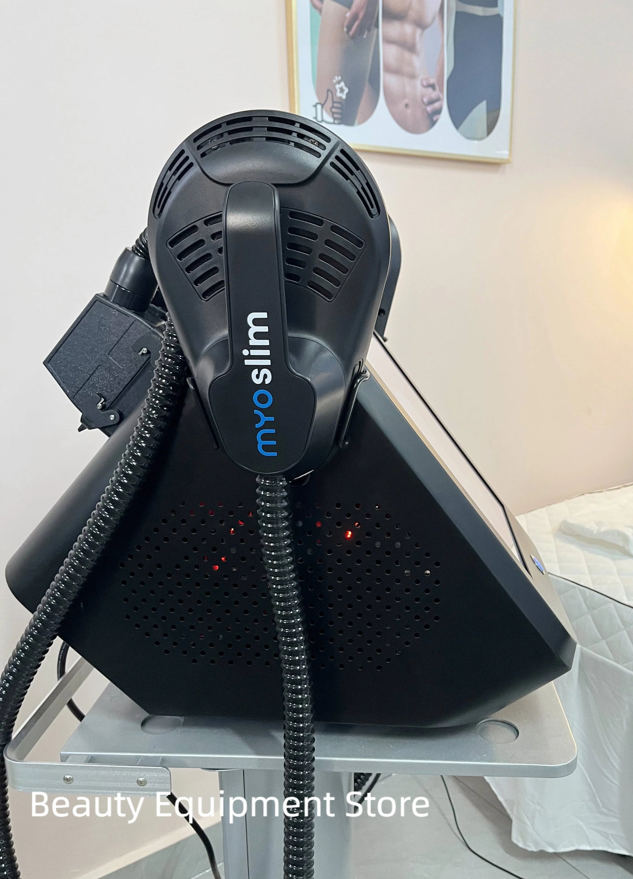 New RF MYOslim Sculpt Machine EMS Body Sculpting Weight Loss Massager Device Electromagnetic Fat Slimming Muscle Stimulation