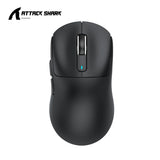 Attack Shark X3 PixArt PAW3395 Bluetooth Mouse,26000dpi,Wireless Tri-Mode Connection,Lightweight Macro Gaming Mouse