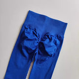 High-Waist Seamless Yoga Leggings – USA-Made Push-Up Fitness & Gym Tights