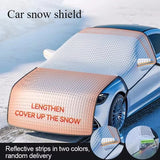 All-Weather Half Car Cover – Windshield & Roof Protection