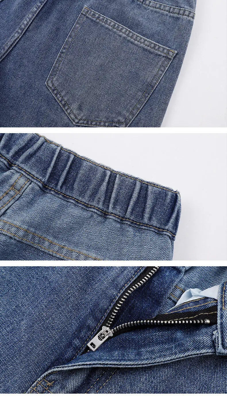 Men’s Relaxed Straight-Leg Denim Jeans