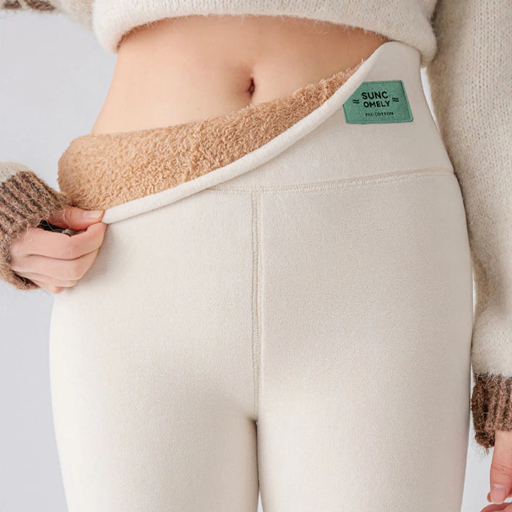 High-Waisted Thermal Fleece Leggings