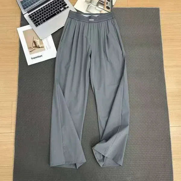 Women's High-Waist Wide-Leg Casual Pants