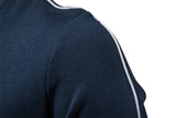 Men's Stand Collar Zip-Up Jacket