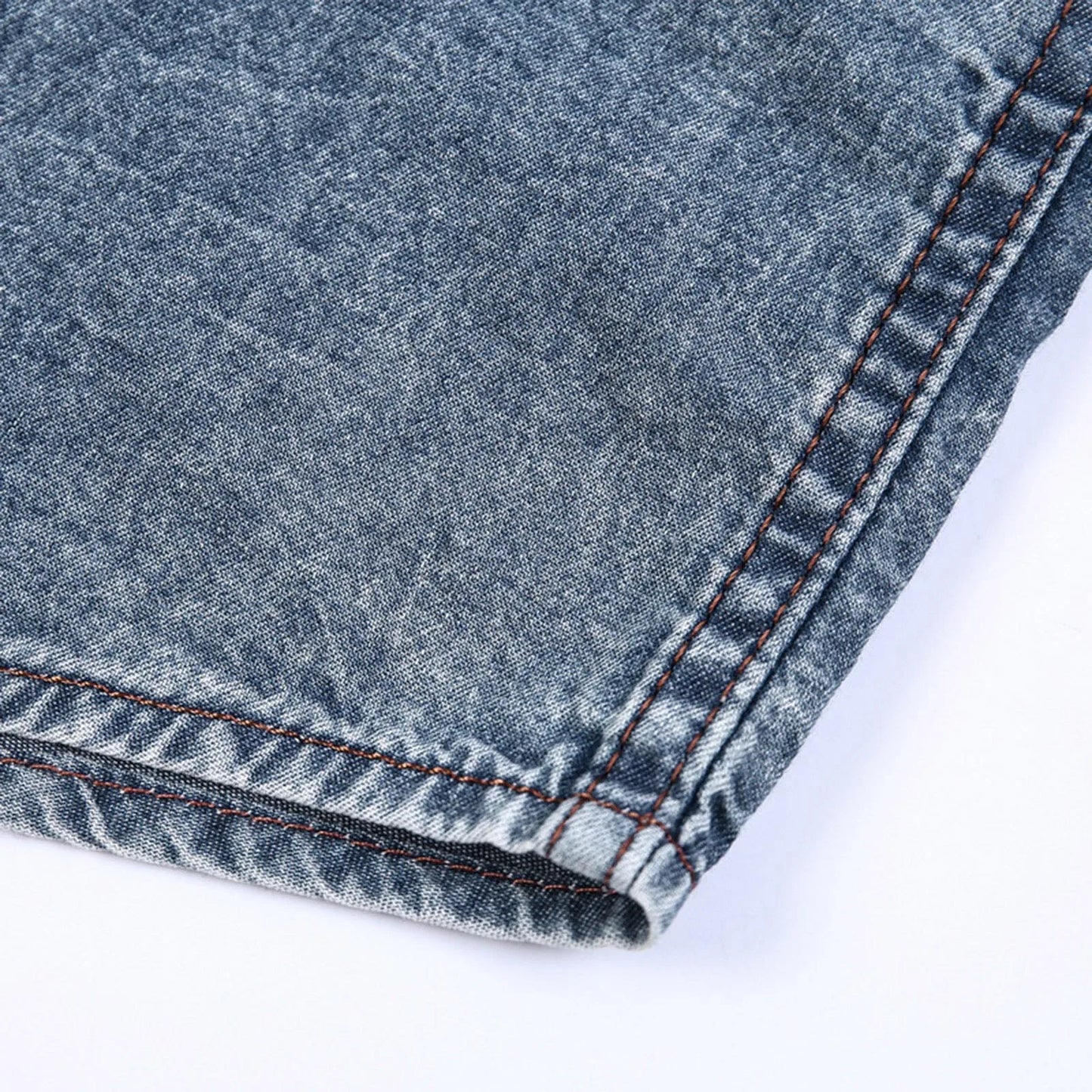Vintage Street Denim Shirts For Men Male Summer Solid Shirt Short Sleeve Pocket Turn Down Button Shirt Hemden FüR MäNner