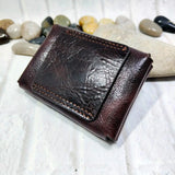 Small Waist Bag Genuine Leather Belt Pack Wallet Coin Purse Card Holder Car Key Pouch Driver's License Case Men Women 6065