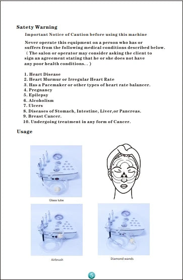 3-in-1 Diamond Microdermabrasion Facial Device