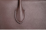 Genuine Leather Tote Bag – Pebbled Top-Grain Cowhide