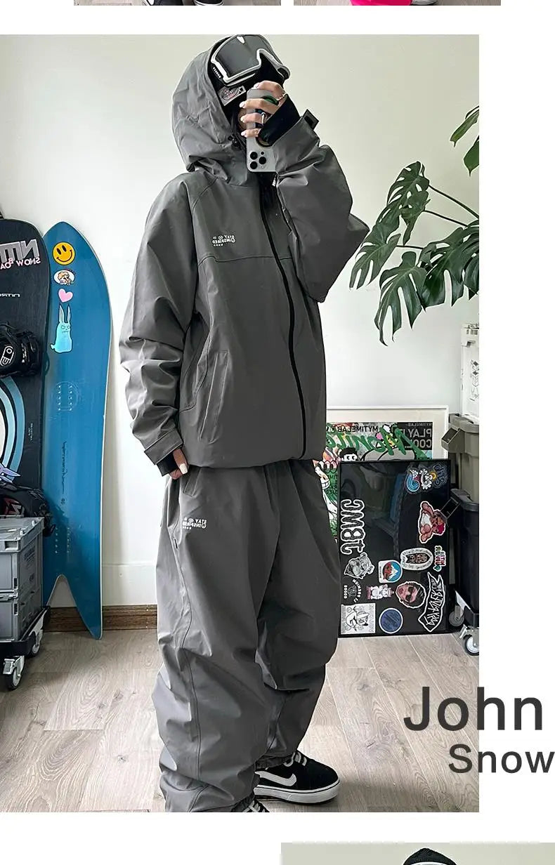 John Snow Professional Unisex Ski Suit Set | Waterproof & Extreme Warmth