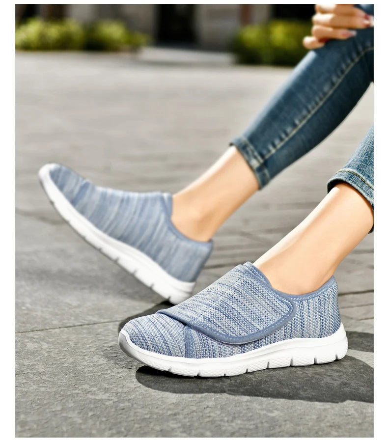 Wide-Fit Orthopedic Comfort Flats for Women