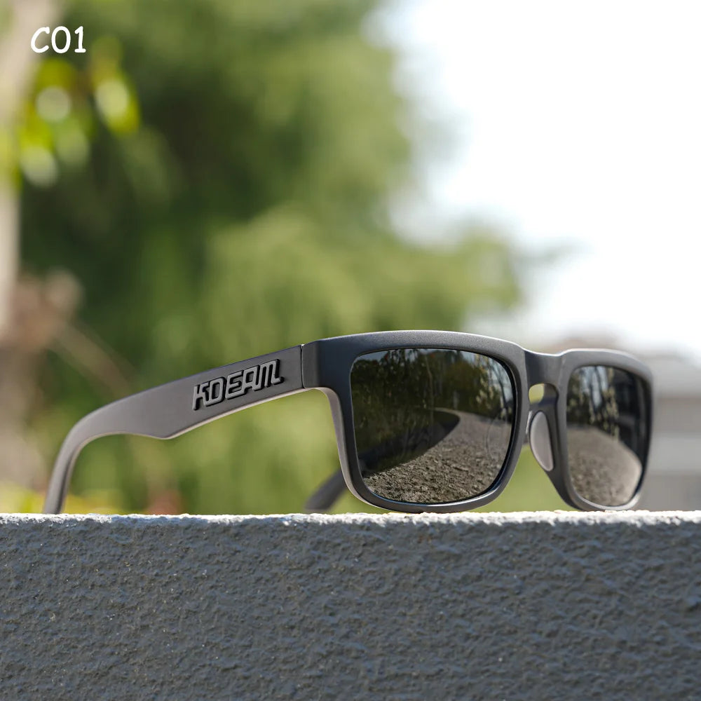 KDEAM For Young Age Small Size Polarized Sunglasses Reduce Glare and Enhance Clarity for Outdoor Sport Youthful Sun Glasses TR90