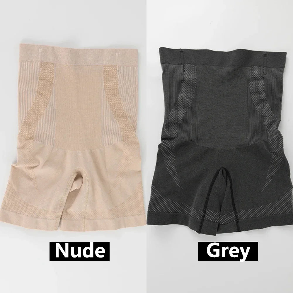 High-Waist Tummy Control Shaping Shorts