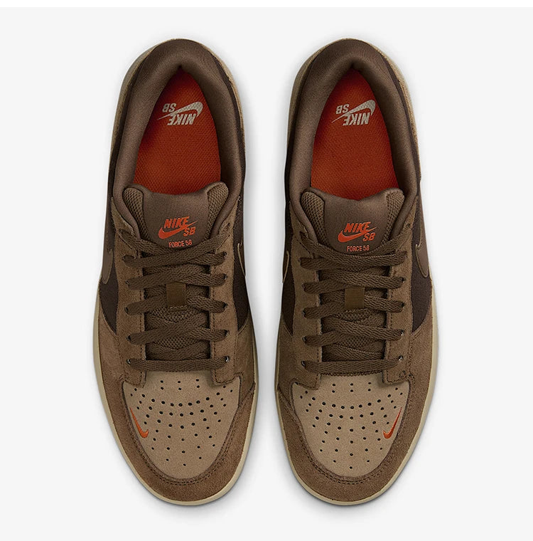 Nike genuine SB Force 58 Men/Women Durable Suede Skateboarding Shoes DV5477-201