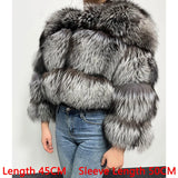Luxury Women’s Real Raccoon & Fox Fur Jacket | Premium Winter Outerwear