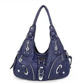 Angel Kiss Women Handbags Fashion Shoulder Bag Large Tote Top-handle Shopping Pack Multifunctional Satchel Lady Hobos Big Purse