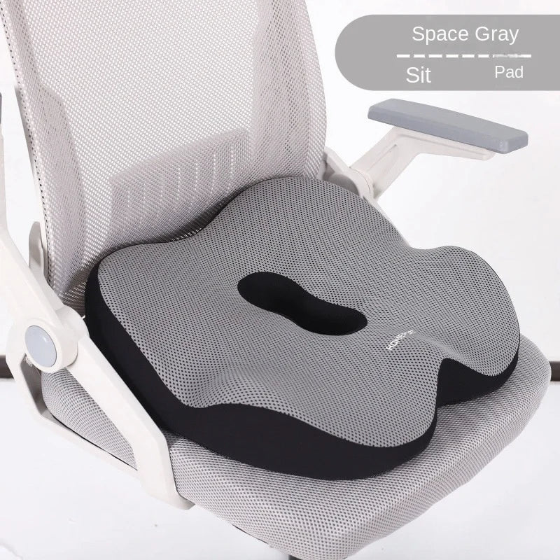 Pelvic Tilt Correction Seat Cushion, Memory Cotton Butt Cushion, Buttocks Chair, Home, Office, Car Cushion, Thickened Seat Cushi