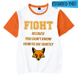 Cosplay The Foxhole Court Palmetto State Foxes Lacrosse Jersey WILDS MINYARD JOSTEN Short Sleeve T Shirt for Men Boy Oversized