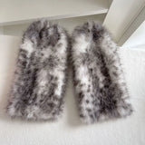 Women's Plush Leg Warmers for Winter & Y2K Outfits