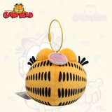 ORIGINAL Garfield Kawaii Soft Plush Toys Keychain Cute Cats Anime Stuffed Animals Peluche Doll Pendants Birthdays Gifts For Kids