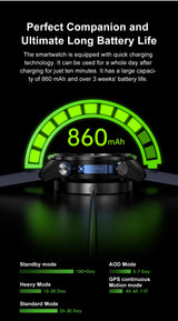 GPS Adventure Smartwatch – Sapphire Edition