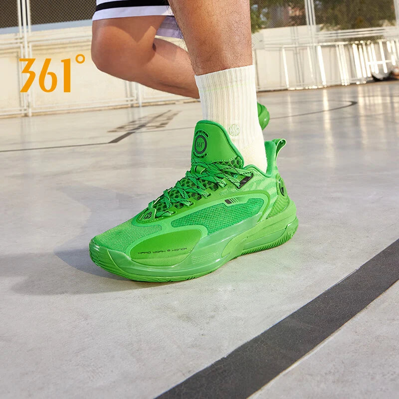 361 Degrees GOEY 2.0 Youth Men's Sports Basketball Wear-Resistant Non-slip Shock-absorbing Lightweight Sneakers Male 672511117