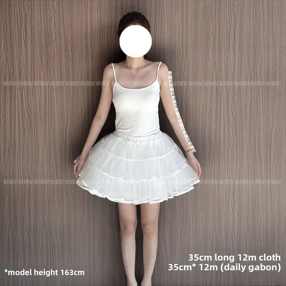 Fluffy Mesh Petticoat Underskirt – Lolita Crinoline