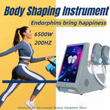 NEW 6500W EMS Neo RF Body Sculpt Machine PRO Ultra Mini Fat Burning EM Electromagnetic Muscle Stimulation Slim