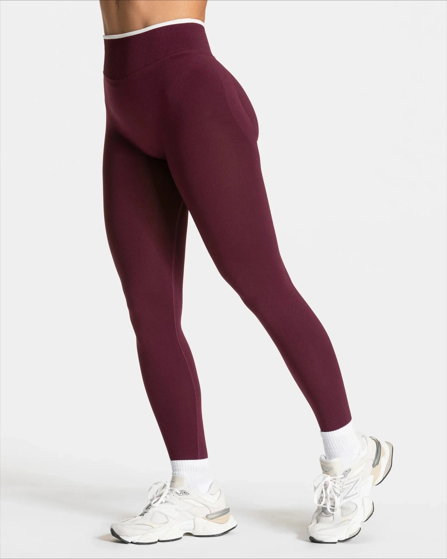 High-Waist Seamless Yoga Leggings