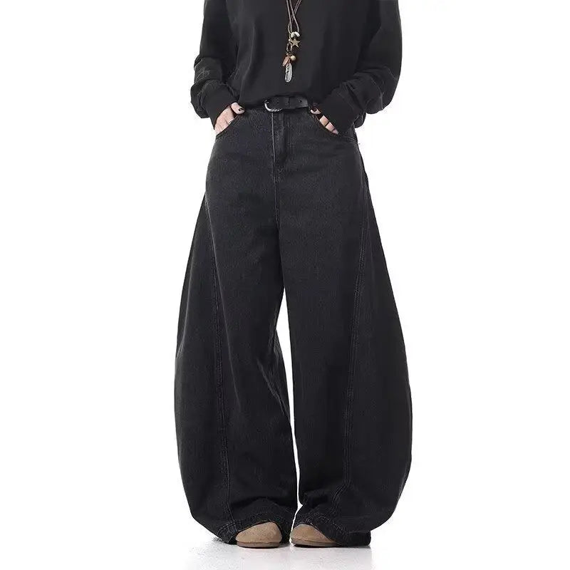 Men’s Wide Leg Jeans – Loose Fit Denim