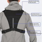 Nylon Sports Chest Bag for Running & Cycling