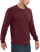 TACVASEN Men’s Fleece Crewneck Sweatshirt