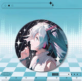 Bandai Hatsune Miku Buckle Shoulder Bag Cartoon Hatsune Miku Large Capacity Cool Storage Bag Anime Peripherals Holiday Gifts
