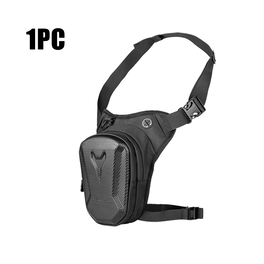 Motorcycle Leg Side Bag Leg Bag for Men Women Hard Shell New Motorbike Waist Bag Male Hip Bum Leg Bag Phone Purse Man Fanny Pack
